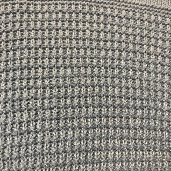 Time and True 3x (or 22) beautiful medium blue sweater. Multi knit styles. - Picture 4 of 9